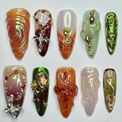 Handmade press on nails