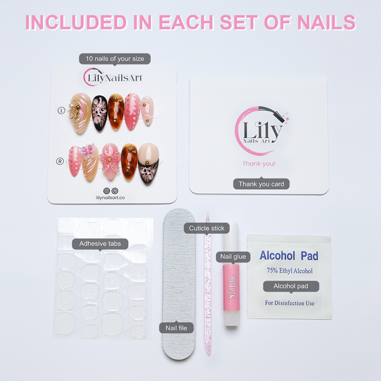 included in lilynails art set nails accessories diy nails presson fashion accessories nail art accessories best press on nails fake nails glue on nails short press on nails acrylic press on nails