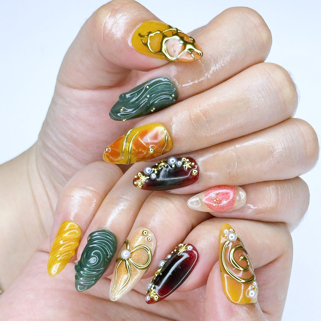 Jasmine Press On Nails 2024