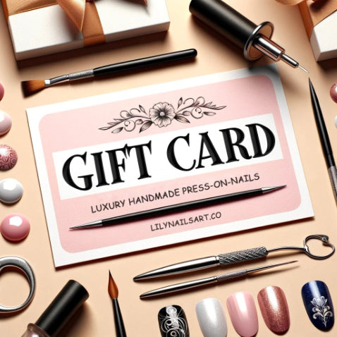 Luxury Handmade Press-On Nail Gift Cards